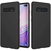 CRABOT Compatible con Samsung Galaxy S10+-S10 Plus Silicona Líquida Caso Cubierta de Goma Anti-caída Resistente a Los…